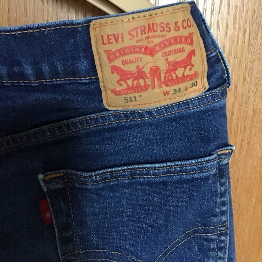 Levi's Indigo Denim Jeans